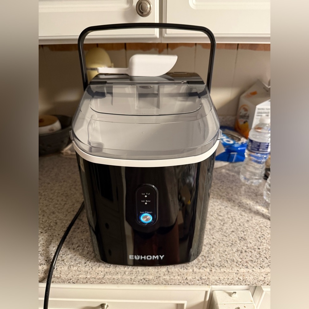 Euhomy nugget ice maker.  It’s like the sonic ice and it’s the best.